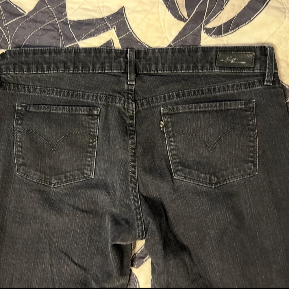 LEVI’S Straight Leg Jeans Black 31 x 32 - Picture 3 of 6